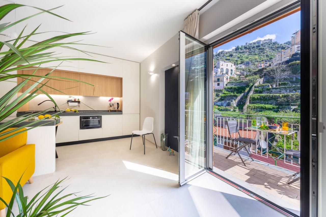 Casa Aura - Amalfi Coast Lägenhet Maiori Exteriör bild