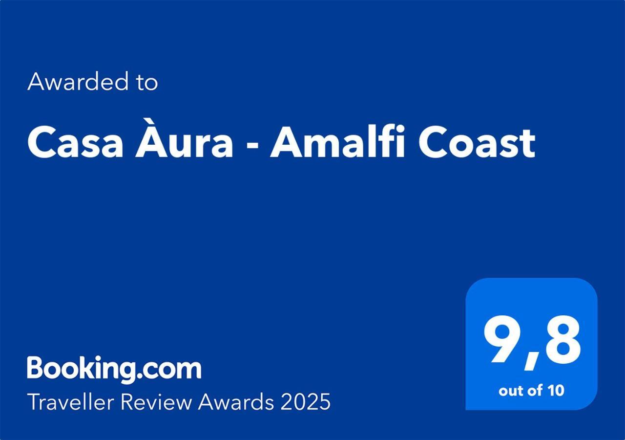 Casa Aura - Amalfi Coast Lägenhet Maiori Exteriör bild